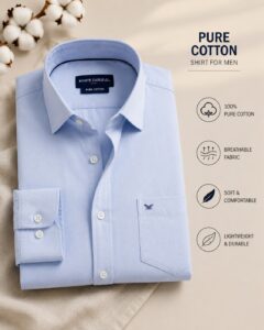 Why Men Cotton Shirts Are the Best Summer Wardrobe Essential?