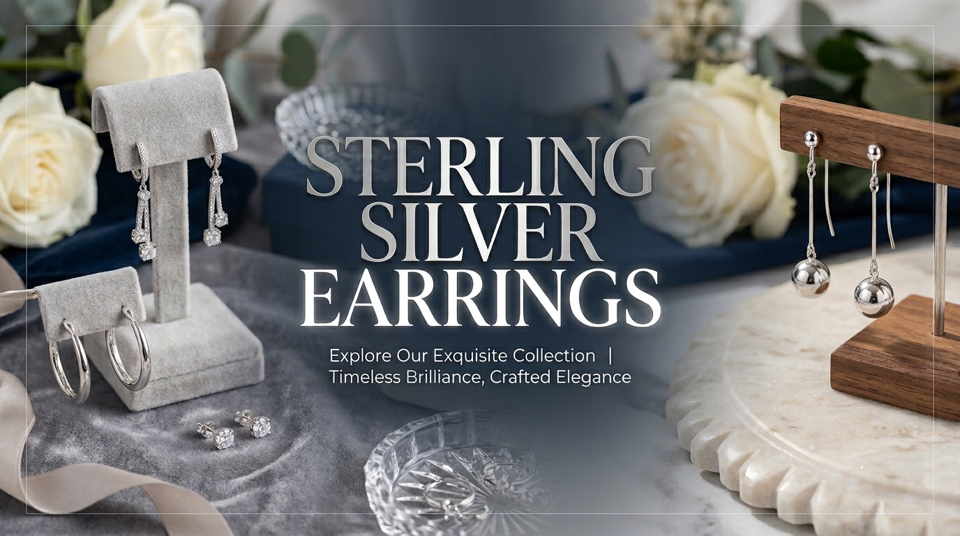 Sterling Silver Earrings banner 202606071317