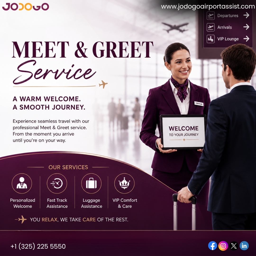 MEET GREET AIRPORT SERVICE