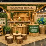 Creative modular exhibition stand for international trade shows