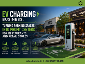 EV Charging Business: Turning Parking Spaces into Profit Centers for Restaurants and Retail Stores