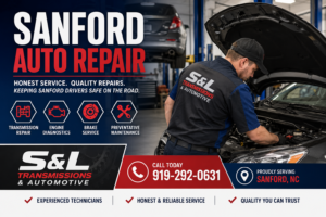 Sanford Auto Repair: Trusted Local Service at S&L Transmissions and Automotive 1 Sanford Auto Repair: Trusted Local Service at S&L Transmissions and Automotive