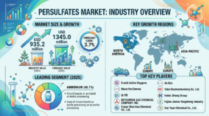 Persulfates Market Forecast 2025–2035: Market Expansion Driven by Polymer Manufacturing and Water Treatment Projects
