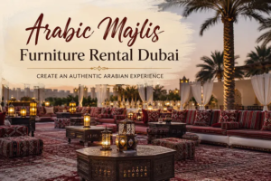 Arabic Majlis Furniture Rental Dubai — Create an Authentic Arabian Experience