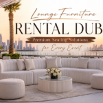 Lounge Furniture Rental Dubai — Premium Seating Solutions for Every Event