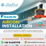 daikin aircon installation