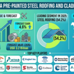 USA Canada Pre painted Steel Roofing and Cladding Market