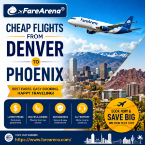 Cheap Flights from Denver to Phoenix | FareArena
