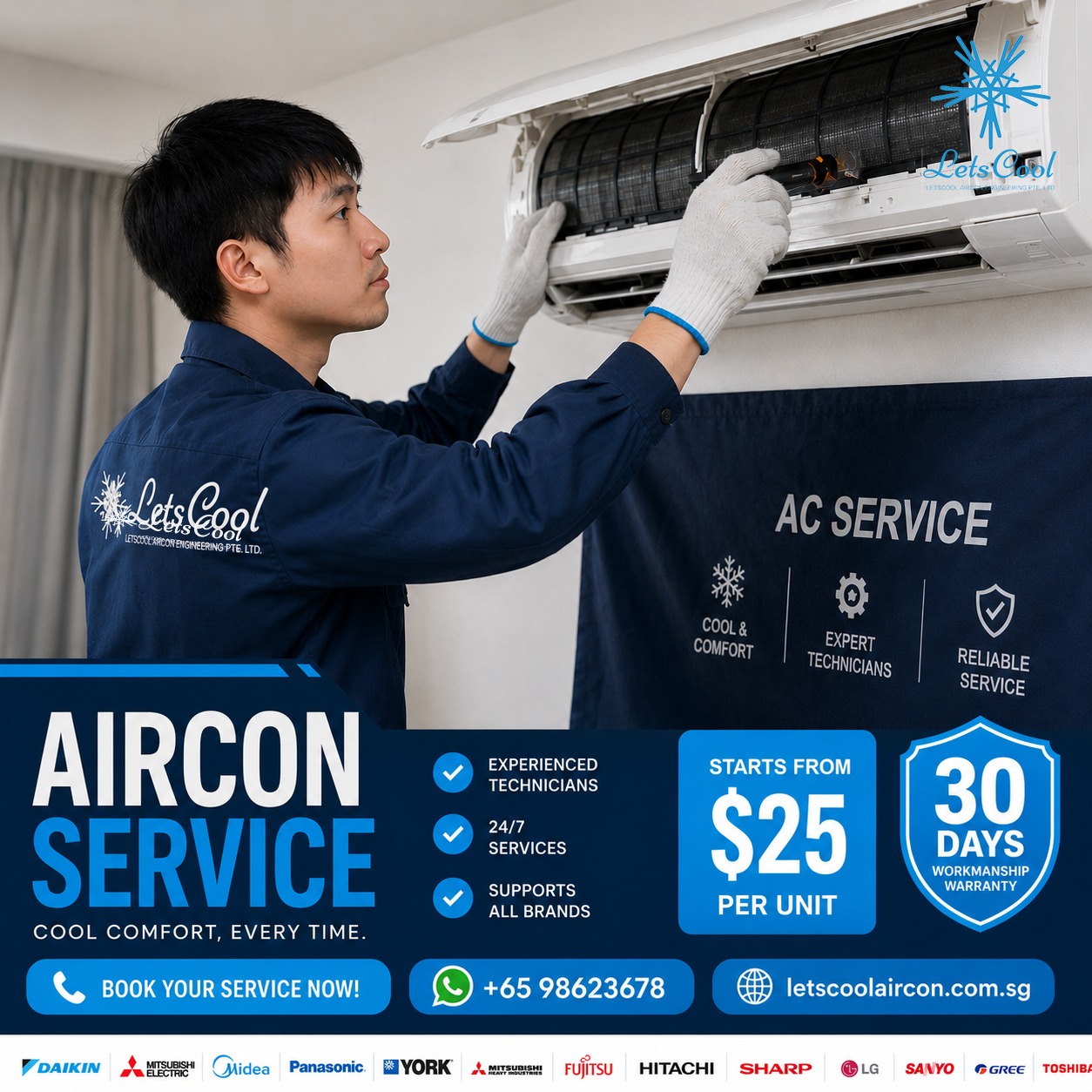 aircon servicing 4