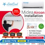 midea aircon installation