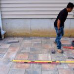 Patio construction in Roswell 1