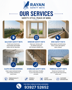 Best Pigeon Safety Nets services in Hyderabad
