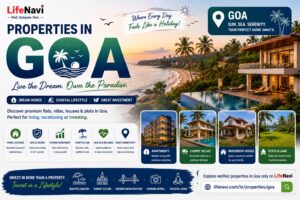 Properties in Goa: Finding Your Dream Home in India's Loved Coastal Destination | LifeNavi 1 Properties in Goa: Finding Your Dream Home in India’s Loved Coastal Destination | LifeNavi
