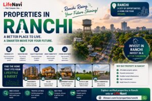 Properties in Ranchi: Finding the Right Home in Jharkhand's Growing Capital City | LifeNavi 1 Properties in Ranchi: Finding the Right Home in Jharkhand’s Growing Capital City | LifeNavi
