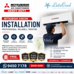 mitsubishi aircon installation