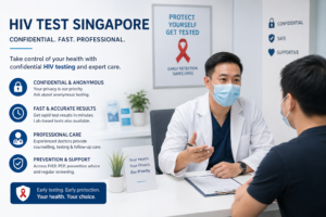 Taking Control of Your Sexual Health: A Guide to HIV Testing, PrEP, and PEP in Singapore 1 Taking Control of Your Sexual Health: A Guide to HIV Testing, PrEP, and PEP in Singapore