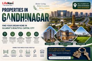 Properties in Gandhinagar: Find Your Dream Home in Gujarat’s Beautiful Capital City | Lifenavi