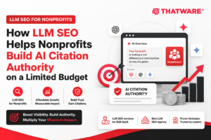 How LLM SEO Helps Nonprofits Build AI Citation Authority on a Limited Budget