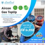 Is an aircon gas top-up required during every service?