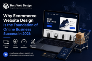 Why Ecommerce Website Design Is the Foundation of Online Business Success in 2026 1 Why Ecommerce Website Design Is the Foundation of Online Business Success in 2026
