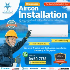 Aircon Installation for Living Rooms