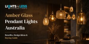 Amber Glass Pendant Lights Australia Light4less