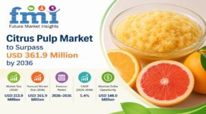 Citrus Pulp Market to Surpass USD 361.9 Million by 2036 1 Citrus Pulp Market to Surpass USD 361.9 Million by 2036