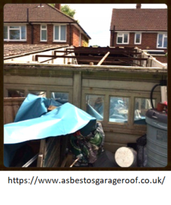garage roof asbestos replacement