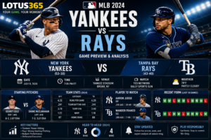 Lotus365 and Yankees-vs-Rays: A Guide to Understanding the MLB Matchup 1 Lotus365 and Yankees-vs-Rays: A Guide to Understanding the MLB Matchup