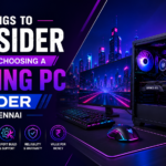 Things to Consider Before Choosing a Gaming PC Builder in Chennai