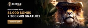 Miglior Casinò Online Italia 2026 – Fortuneplay Casino e le Caratteristiche da Valutare 2 Miglior Casinò Online Italia 2026 – Fortuneplay Casino e le Caratteristiche da Valutare