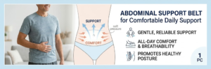 Abdominal Support Belt for Comfortable Daily Support