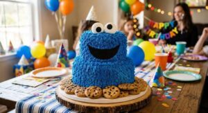 Best Cookie Monster Cake for 1st Birthday Designs for Boys and Girls 1 Best Cookie Monster Cake for 1st Birthday Designs for Boys and Girls