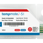S1 V2 Single Use Data Logger