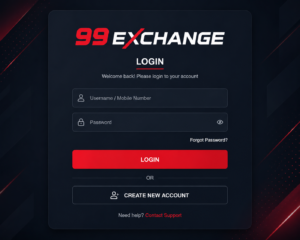 99Exchange Login – Secure Access to a Smooth Online Gaming Experience