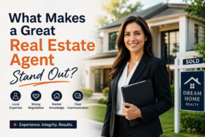 What Makes a Great Real Estate Agent Stand Out? 1 What Makes a Great Real Estate Agent Stand Out?