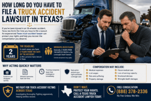 How Long Do You Have to File a Truck Accident Lawsuit in Texas? 1 How Long Do You Have to File a Truck Accident Lawsuit in Texas?