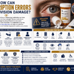 Vision damage due to prescription errors 1