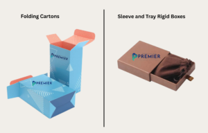 Sleeve and Tray Rigid Boxes vs. Folding Cartons: Which Is Better? 1 Sleeve and Tray Rigid Boxes vs. Folding Cartons: Which Is Better?