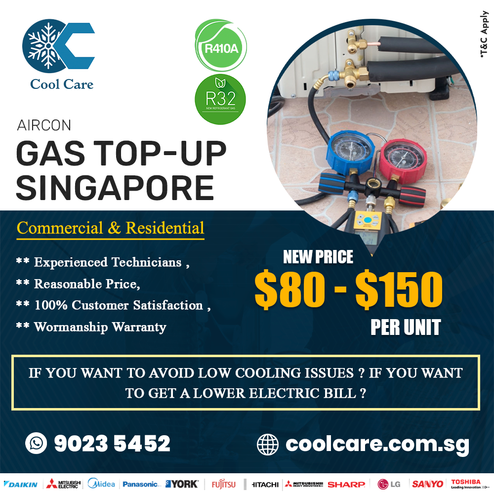 Aircon gas top up