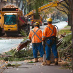 emergency storm damage cleanup in Woodstock GA