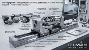 Grinding Spindle & Heavy Duty Linear Bearing Slide Rails For Precision Engineering Solutions – Gilman Precision