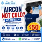 Why is my aircon not cold but the fan is running?