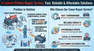 Canon Printer Repair Service: Fast, Reliable & Affordable Solutions