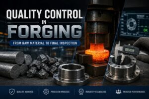 Quality Control in Forging: From Raw Material to Final Inspection