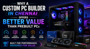 Why a Custom PC Builder in Chennai Offers Better Value Than Prebuilt PC