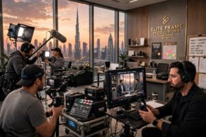 How a Podcast Studio Dubai Setup Elevates Video Production Quality