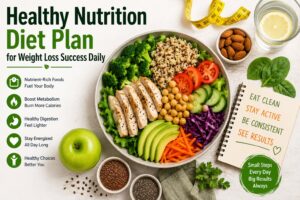 Healthy Nutrition Diet Plan for Weight Loss Success Daily