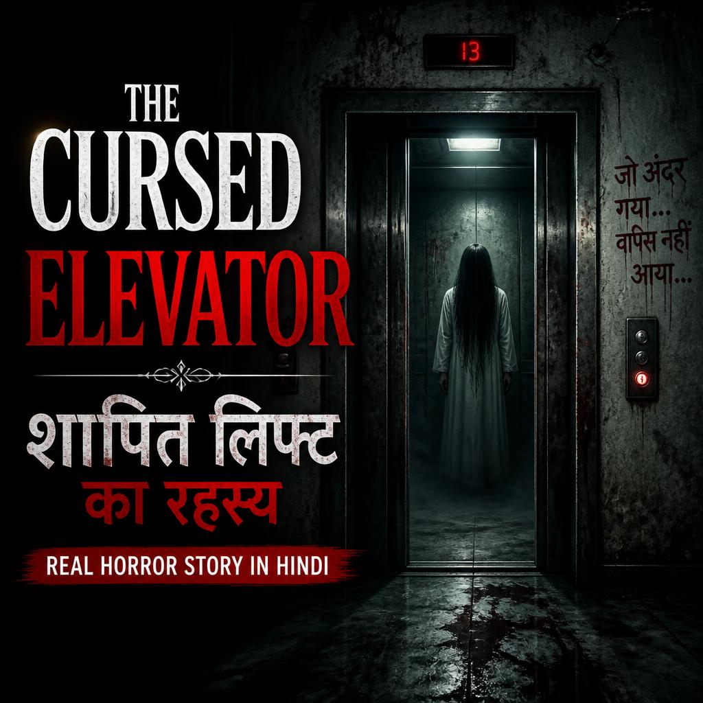 gpt image 2 create a feature image for my blog The Cursed Elevator %E2%80%93 %E0%A4%B6%E0%A4%BE%E0%A4%AA%E0%A4%BF%E0%A4%A4 %E0%A4%B2 0