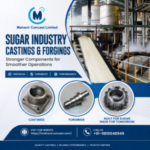 Mahavir Concast: Trusted Sugar Mill Casting Supplier Since 2007 1 Mahavir Concast: Trusted Sugar Mill Casting Supplier Since 2007